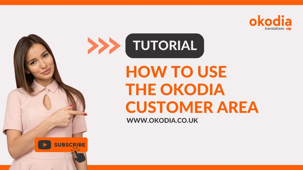 How to use the Okodia Customer Area