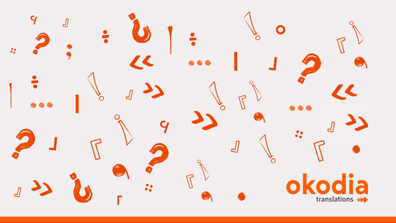 Punctuation marks in different languages